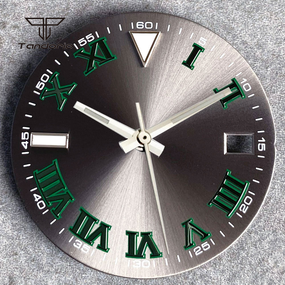 Reel Case - 29mm Grey Sunburst Watch Dial Face