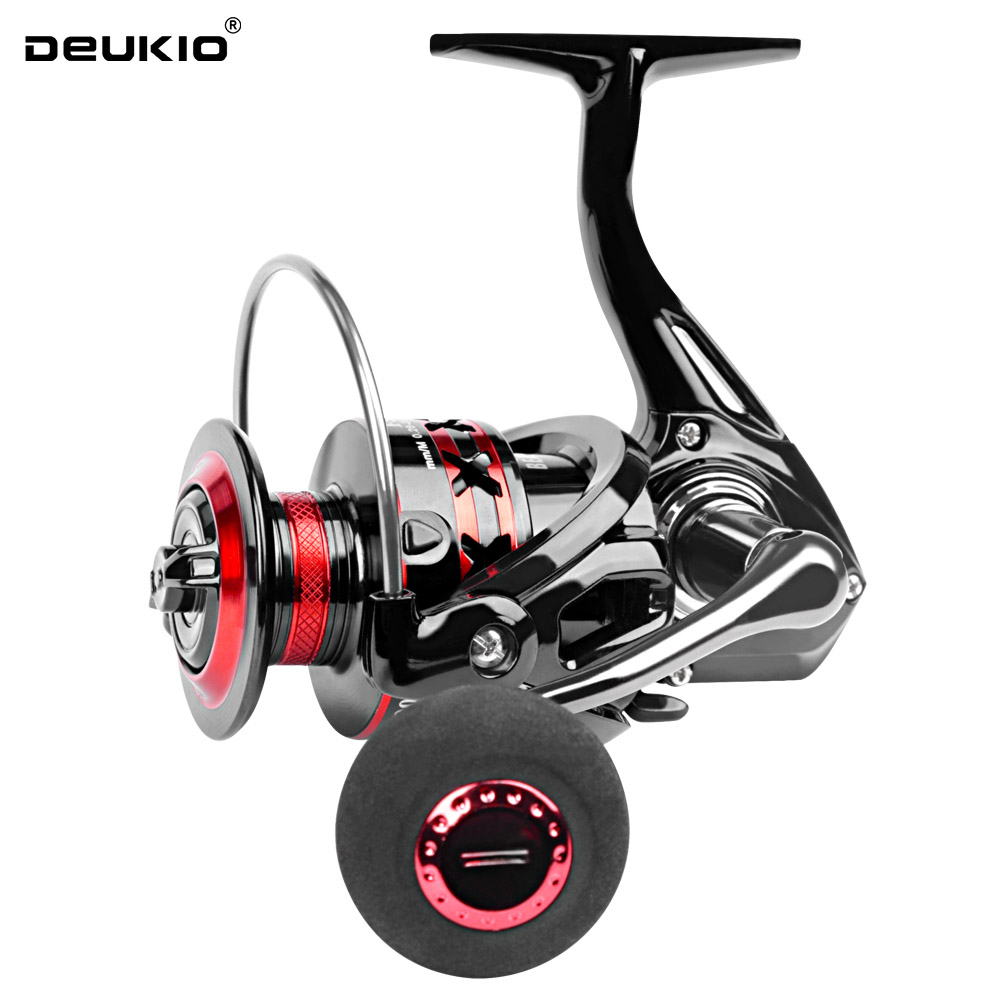 Ice Fishing Reel - DEUKIO Durable Ball Bearings 12KG Max