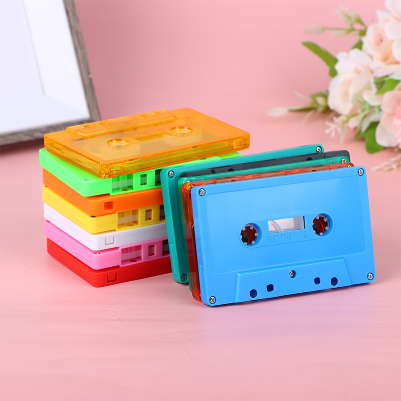 New【1Pc Color Blank Tape Case  - Reel Case ulasan dan harga
