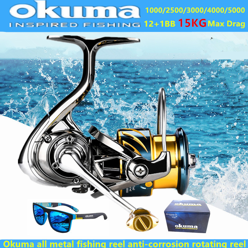Okuma All Metal Fishing Reel 1 - Reel Drag Knob ulasan dan harga