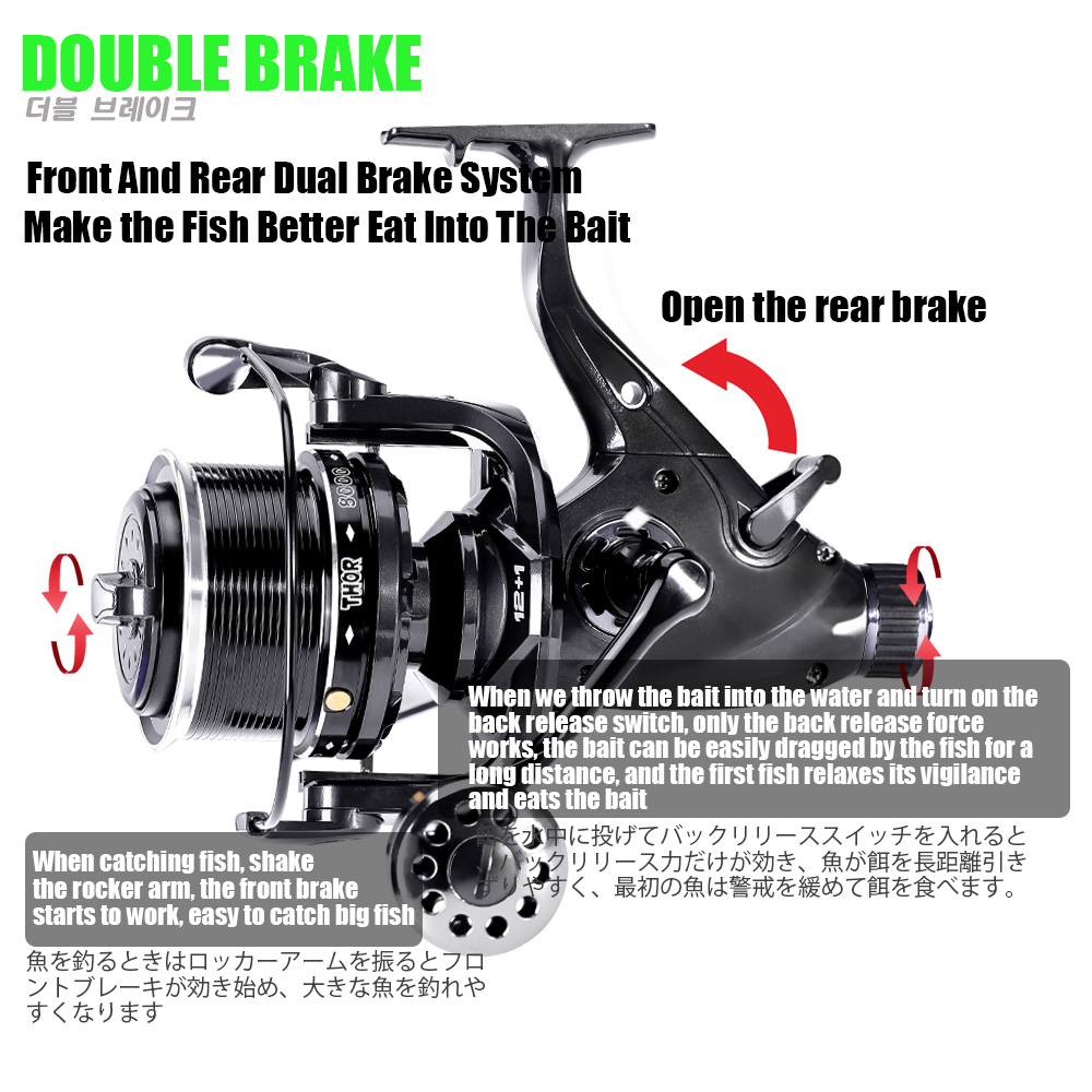 New Carp Fishing Reel Spinning - Reel Drag Knob ulasan dan harga