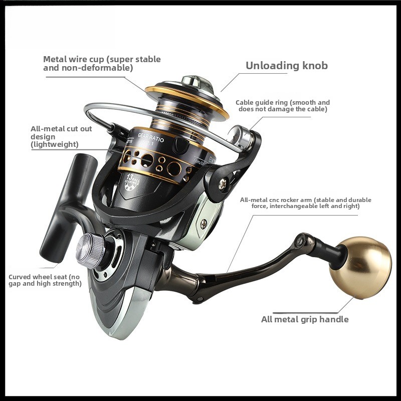 Powerful Drag Metal Spinning R - Reel Drag Knob ulasan dan harga