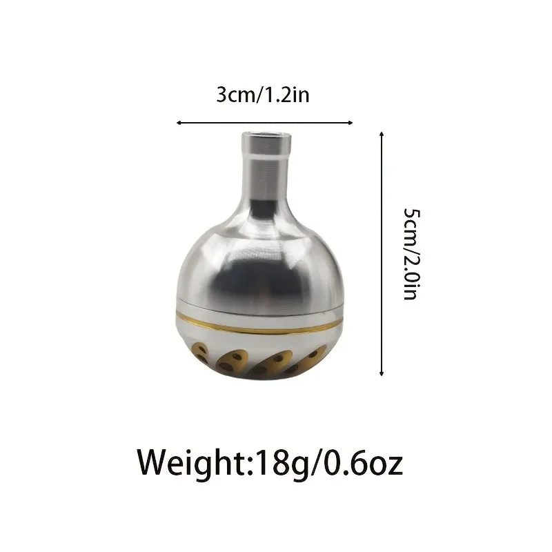1PC Spherical Handle Knob Bait - Fly Reel ulasan dan harga