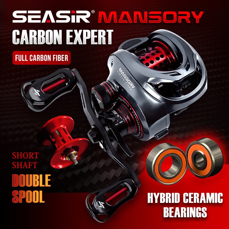 Seasir Mansory Baitcasting Fis - Ice Fishing Reel ulasan dan harga
