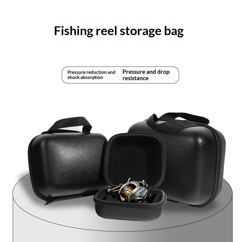 New Hard EVA Fishing Bag Spinn - Reel Cover ulasan dan harga
