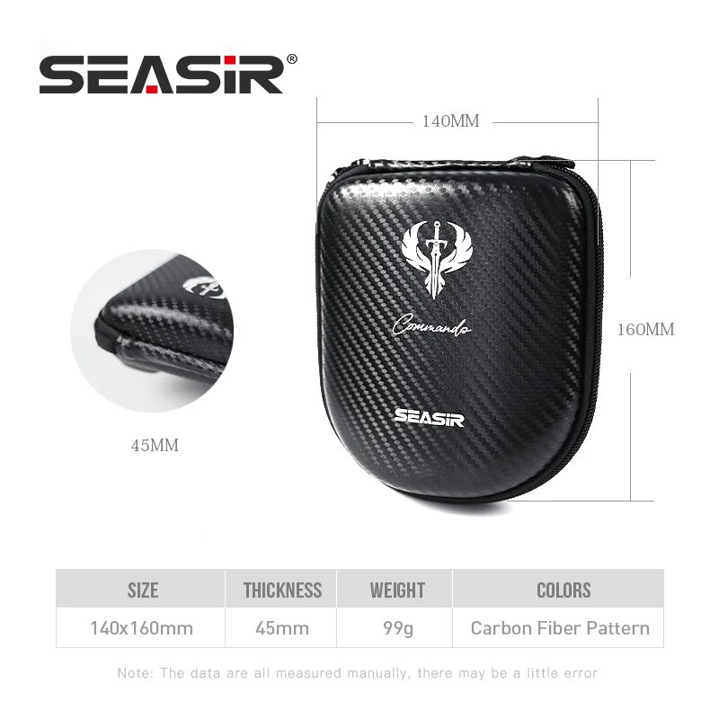 SEASIR Commando Carbon Fiber P - Spincast Reel ulasan dan harga