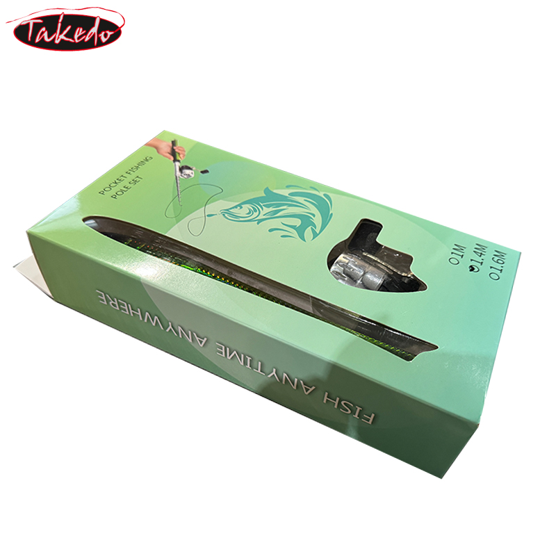 TAKEDO 1M 1.4M 1.6M Portable F - Ice Fishing Reel ulasan dan harga
