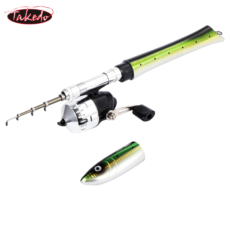 TAKEDO 1M 1.4M 1.6M Portable F - Ice Fishing Reel ulasan dan harga