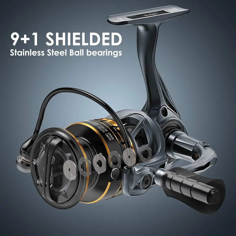 Spinning Reel, 9+1 BB Incredib - Spinning Reel ulasan dan harga