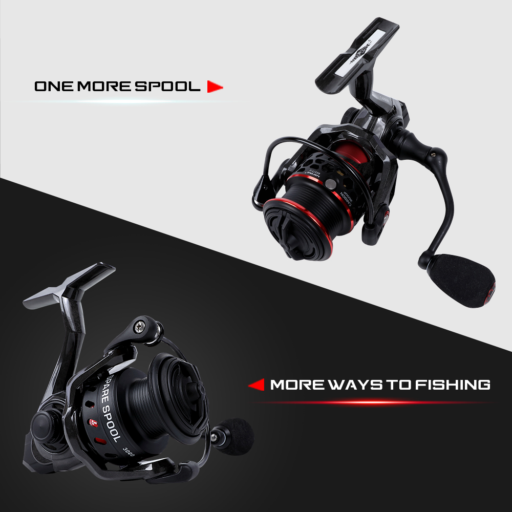 MIFINE CARBON Ultralight Spinn - Reel Spare Spool ulasan dan harga