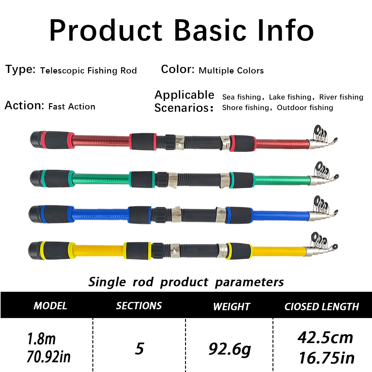 Mini Telescopic Sea Fishing Ro - Reel Bag ulasan dan harga