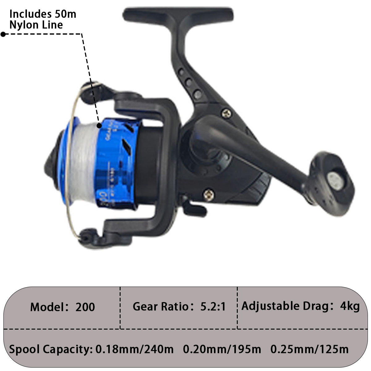 Mini Telescopic Sea Fishing Ro - Reel Bag ulasan dan harga
