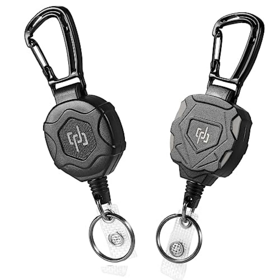 2 Pack Retractable Keychain He - Conventional Reel ulasan dan harga