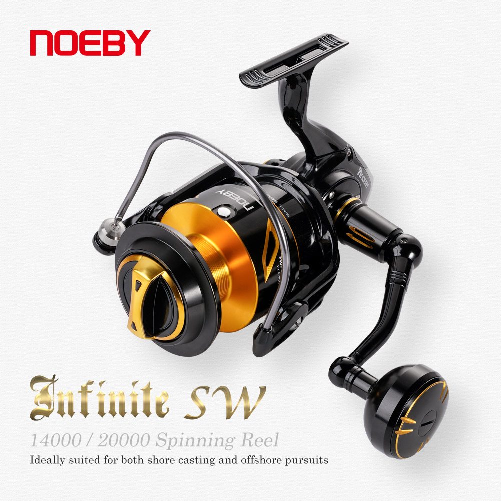 NOEBY Infinite Heavy Duty Salt - Surf Reel ulasan dan harga