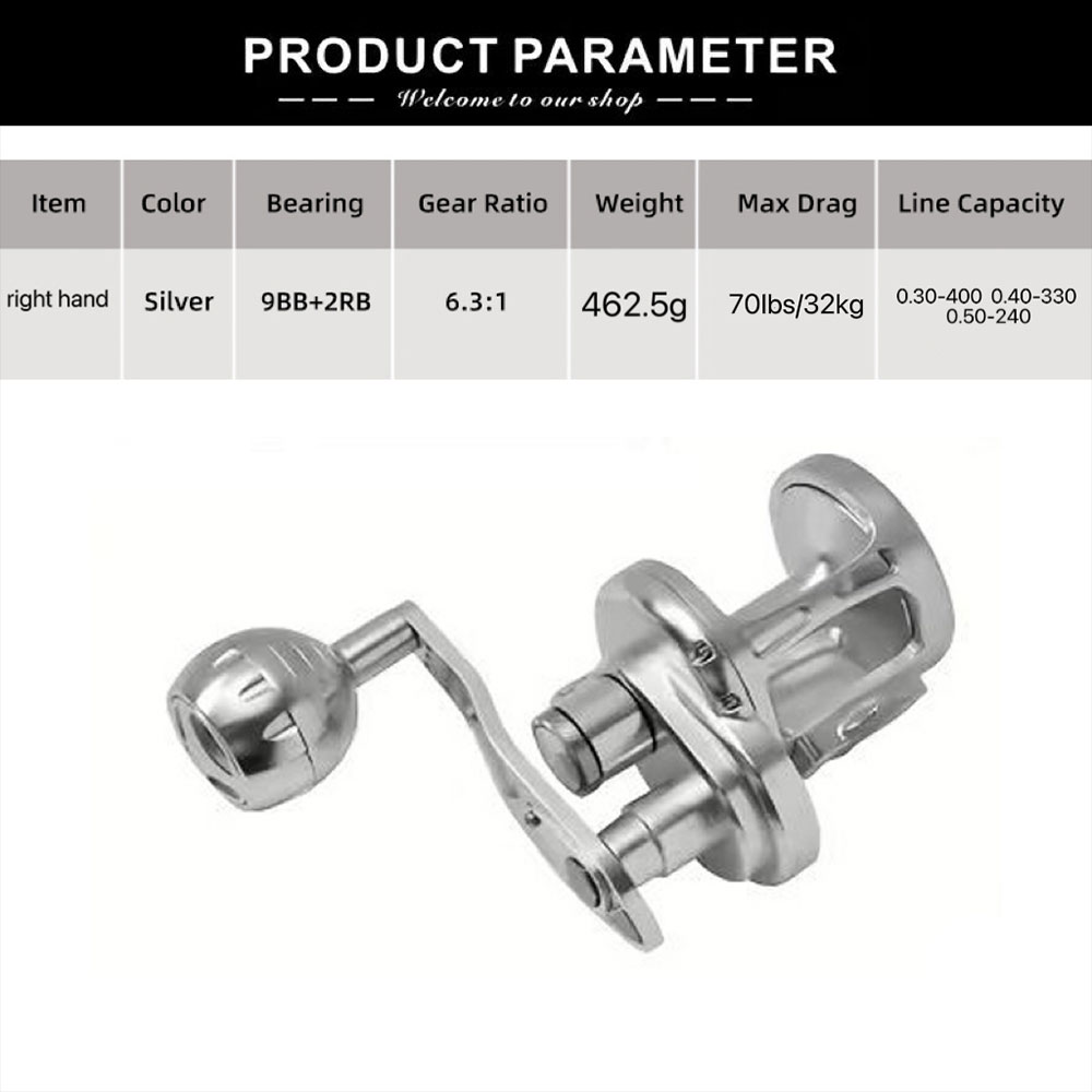 Saltwater Trolling Reel High S - Trolling Reel ulasan dan harga
