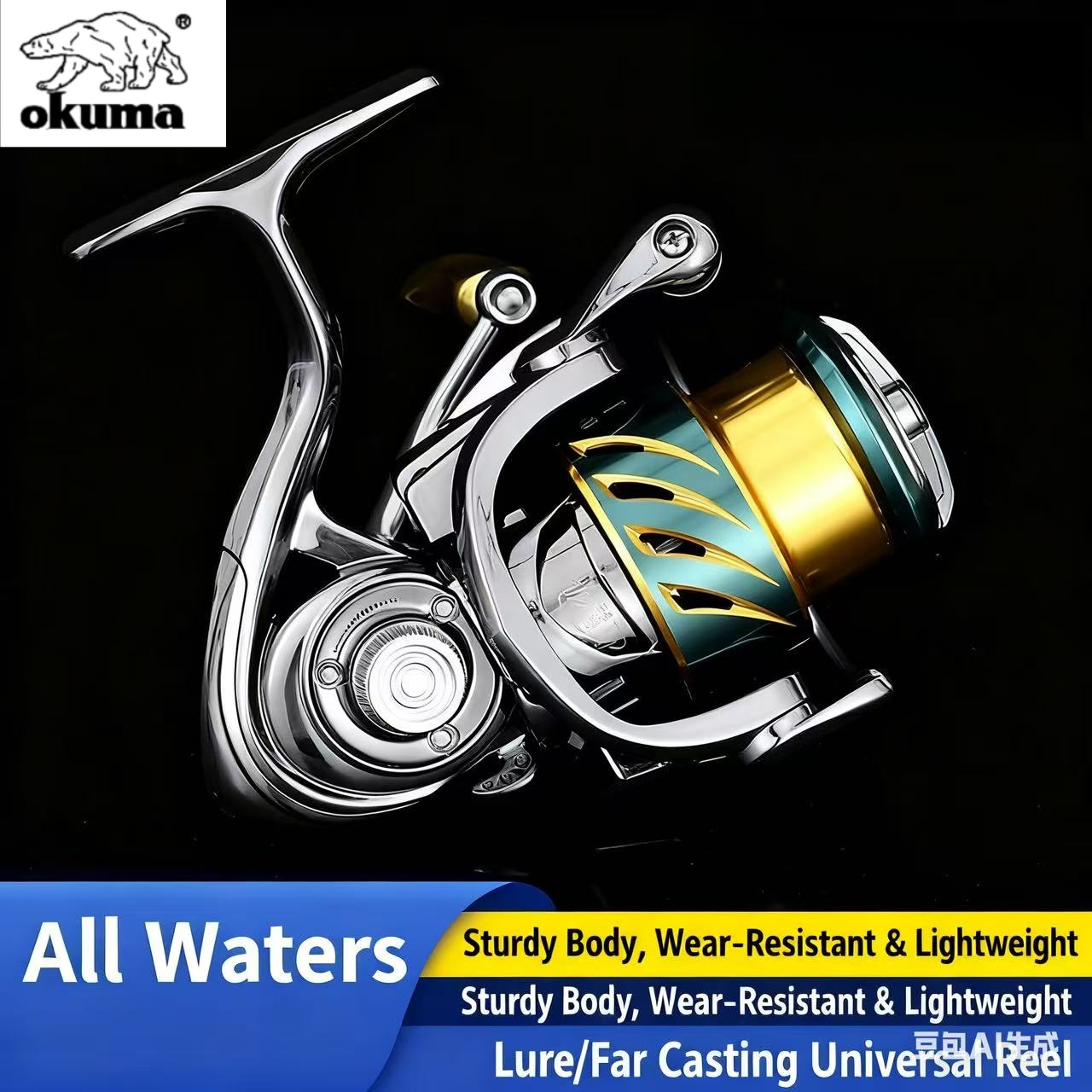 Okuma Fishing Tackle Spinning  - Reel Drag Knob ulasan dan harga