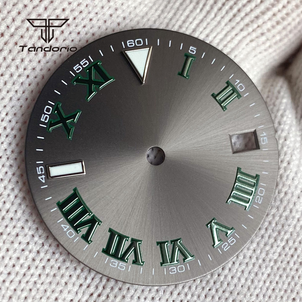 29mm Grey Sunburst Watch Dial  - Reel Case ulasan dan harga