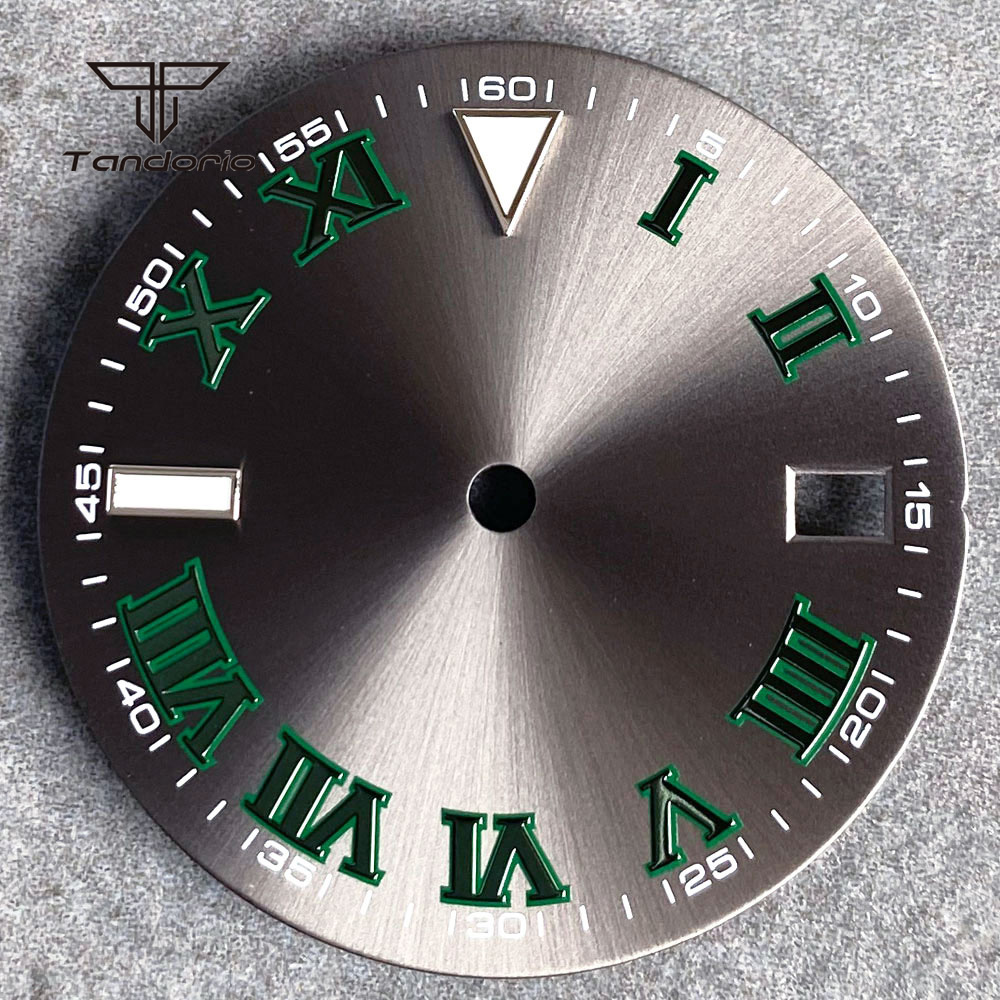 29mm Grey Sunburst Watch Dial  - Reel Case ulasan dan harga