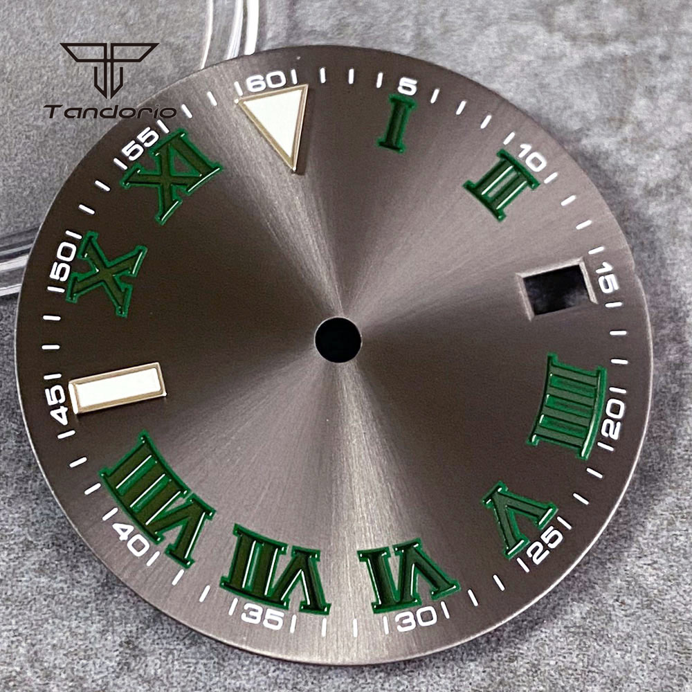 29mm Grey Sunburst Watch Dial  - Reel Case ulasan dan harga