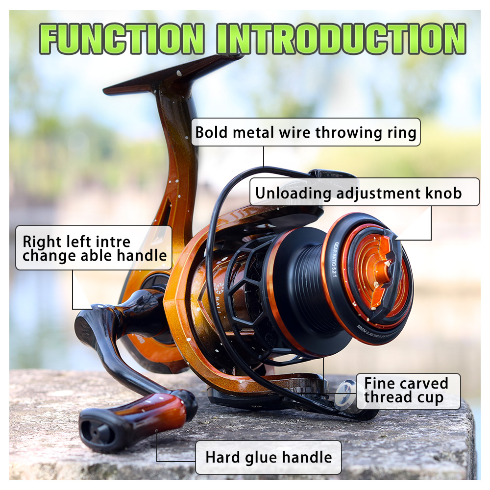 JOSBY Spinning Fishing Reel 10 - Ice Fishing Reel ulasan dan harga