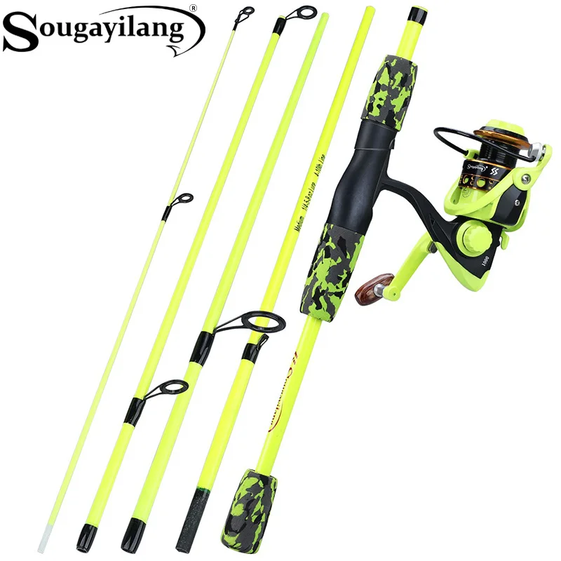 Sougayilang Portable 5 Section - Spincast Reel ulasan dan harga