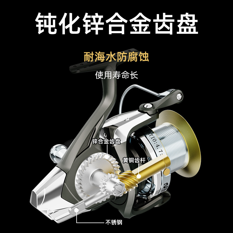 Full Metal Long Cast Spinning  - Surf Reel ulasan dan harga
