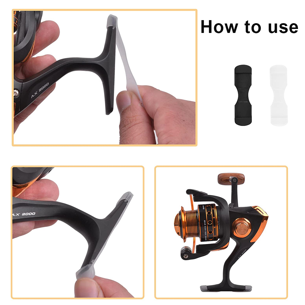 40/100Pcs Rubber Fishing reel  - Trolling Reel ulasan dan harga