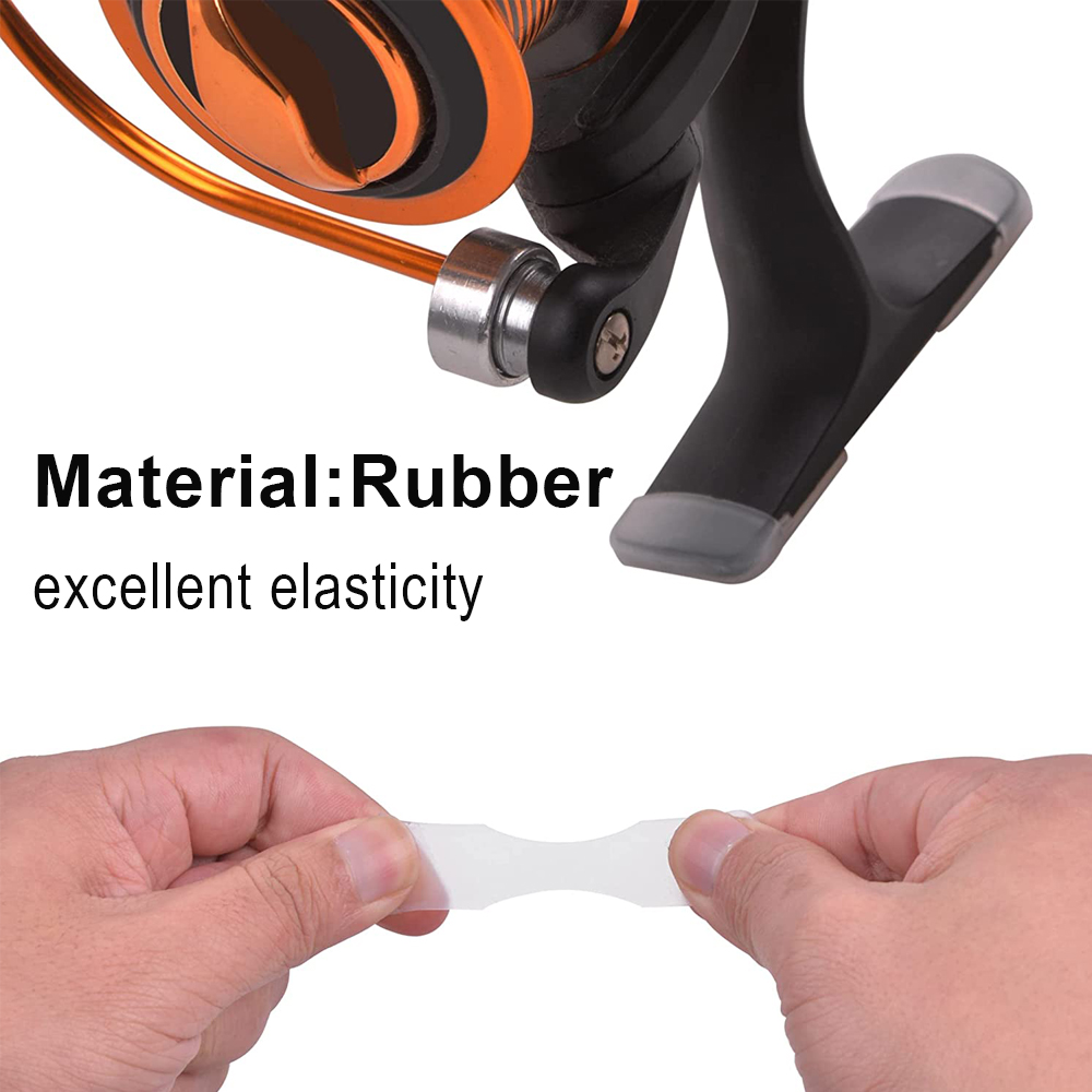 40/100Pcs Rubber Fishing reel  - Trolling Reel ulasan dan harga