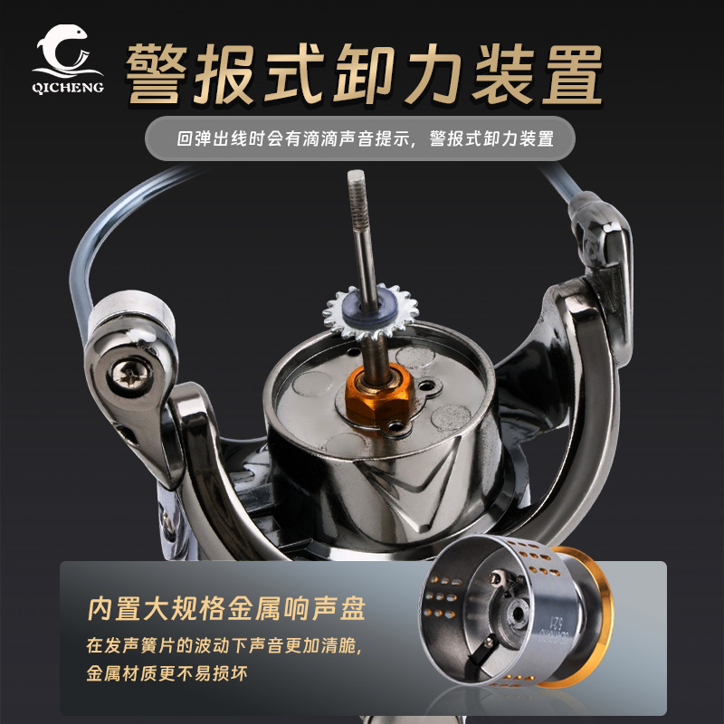 S Electroplated Mini Golf Spin - Ice Fishing Reel ulasan dan harga