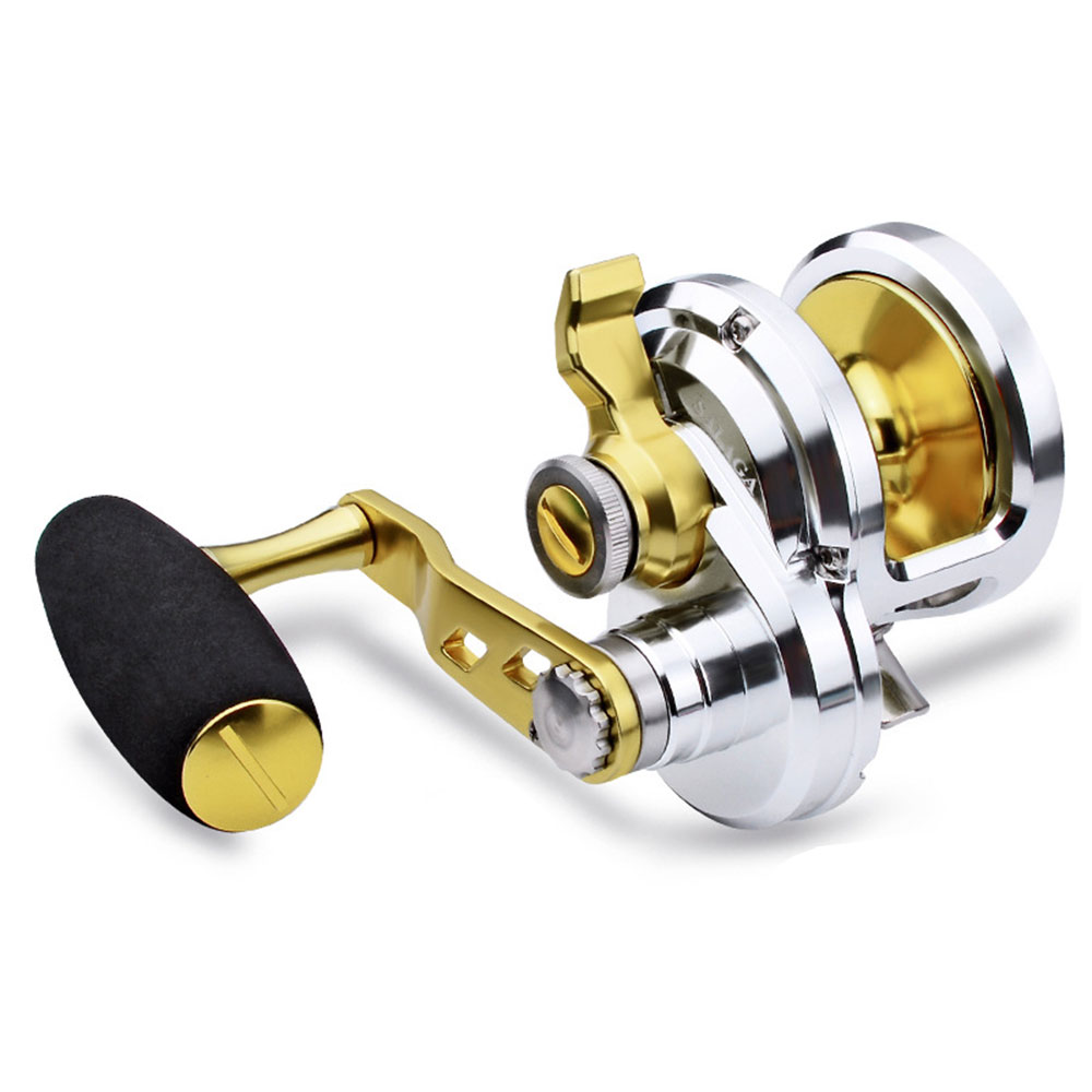 Max Drag 40kg 88lb Conventiona - Trolling Reel ulasan dan harga