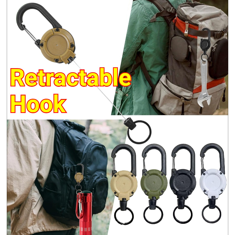 1/2/4pcs Extendable Retractabl - Reel Bag ulasan dan harga