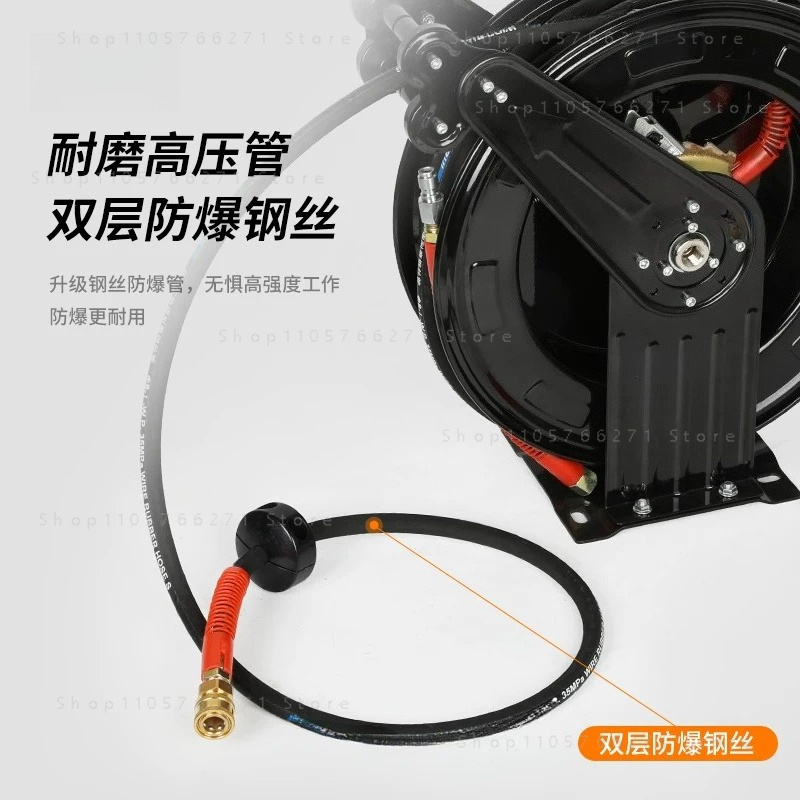 High Pressure Air Water Hose R - Reel Grease ulasan dan harga